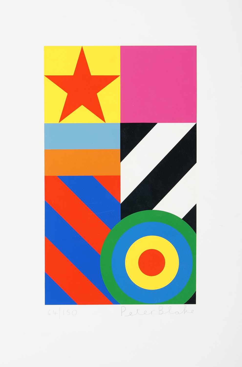 Lot 129 - Peter Blake (British 1932-), 'Dazzle', 2016