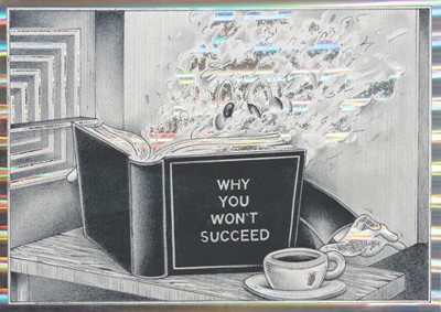 Lot 90 - Ryan Travis Christian (American 1983-), 'Why You Won't Succeed', 2017