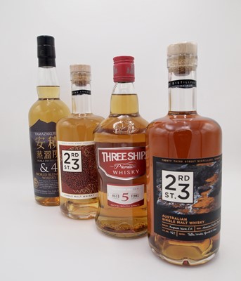 Lot 400 - 5 bottles Mixed International Whisky