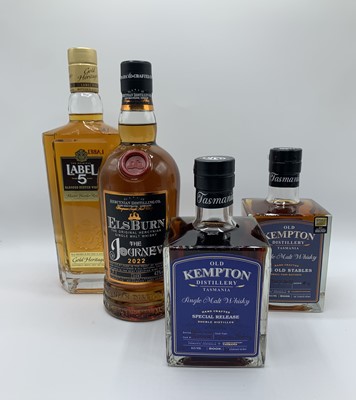 Lot 406 - 6 bottles Mixed International Whiskies