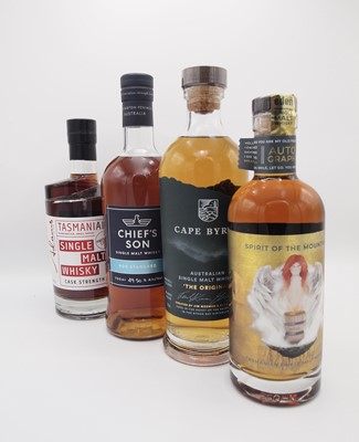 Lot 409 - 5 bottles Mixed Australian Whisky