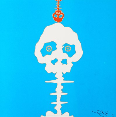 Lot 95 - Takashi Murakami (Japanese 1962-), 'Time Bokan - Blue', 2011