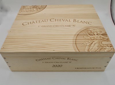 Lot 52 - 3 bottles 2020 Ch Cheval Blanc
