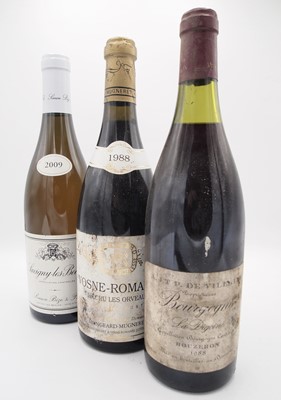 Lot 140 - 7 bottles Mixed Red and White Burgundy