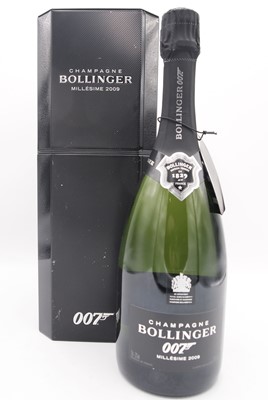 Lot 213 - 3 bottles Mixed Bollinger 007 Edition