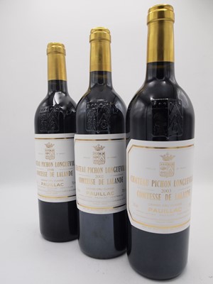 Lot 210 - 6 bottles Mixed Pichon Longueville, Lalande