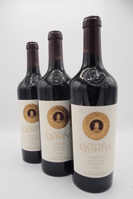 Lot 259 - 6 bottles 2018 Ch Quintus