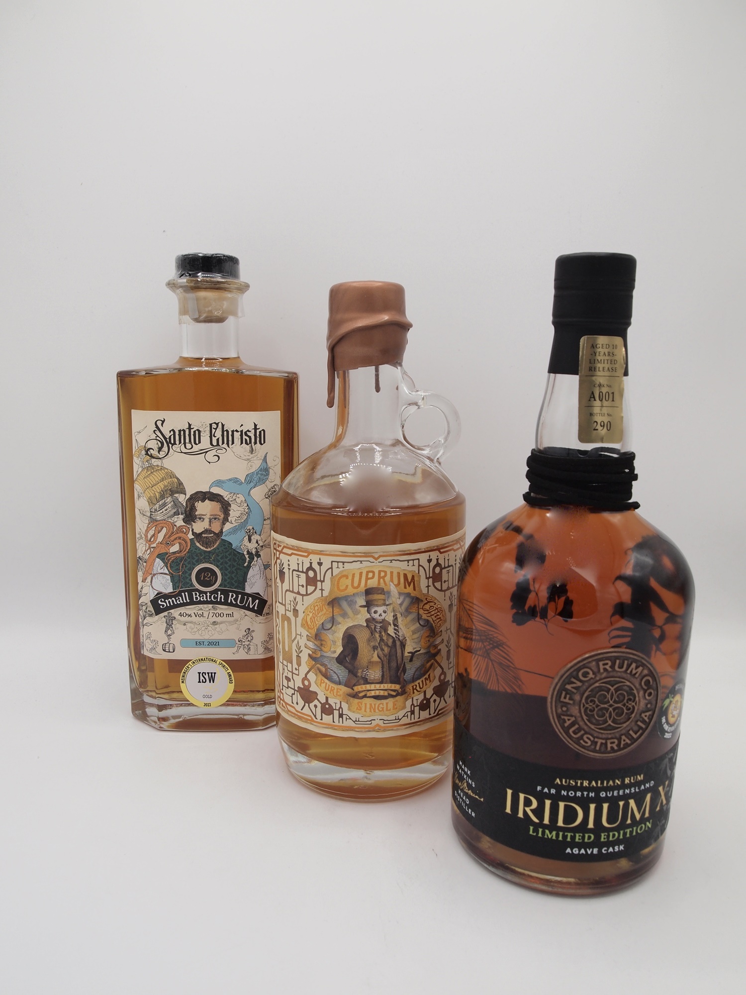 Lot 478 - 6 bottles Mixed Rum