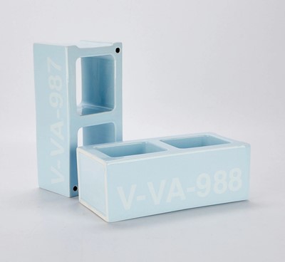 Lot 134 - Virgil Abloh x Vitra (Collaboration), 'Ceramic Blocks Baby Blue', 2020