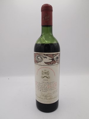 Lot 79 - 1 bottle 1966 Ch Mouton-Rothschild