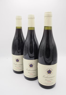 Lot 127 - 3 bottles 1996 Echezeaux Cottin