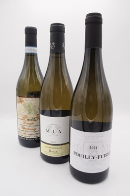 Lot 200 - 12 bottles Mixed White Burgundy and Italian Chardonnay