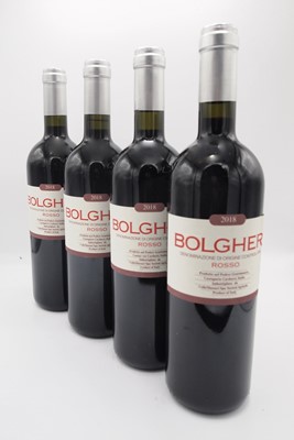 Lot 231 - 4 bottles 2018 Bolgheri Rosso Grattamacco