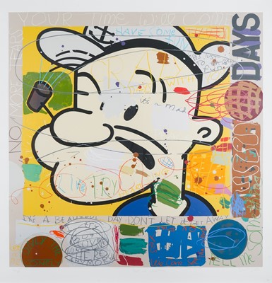 Lot 126 - David Spiller (British 1942-2018), 'Your Time Will Come (Popeye)', 2010