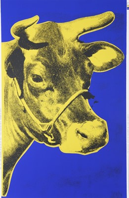 Lot 88 - Andy Warhol (American 1928-1987), 'Cow', 1989