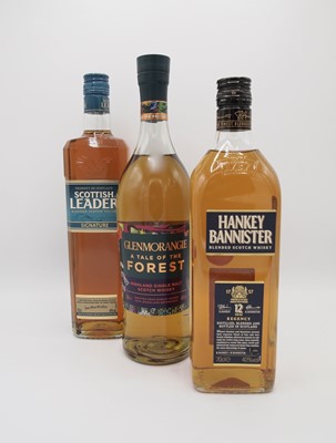 Lot 452 - 12 bottles Mixed International Whisky