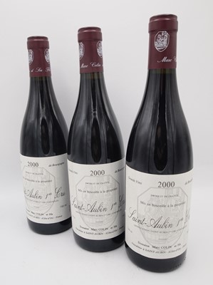 Lot 129 - 6 bottles 2000 St Aubin 1er Cru Rouge M Colin