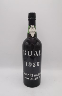 Lot 30 - 1 bottle 1958 Cossart Gordon Bual
