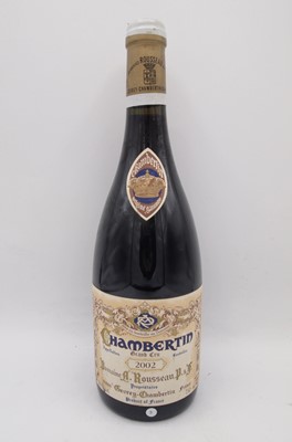 Lot 286 - 1 bottle 2002 Chambertin Rousseau