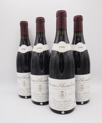 Lot 283 - 4 bottles 1996 Charmes-Chambertin Bachelet