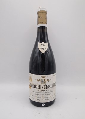 Lot 288 - 1 bottle 2003 Chambertin Clos de Beze Rousseau