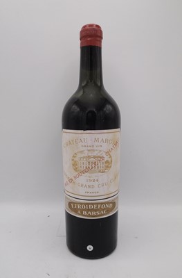 Lot 264 - 1 bottle 1924 Ch Margaux