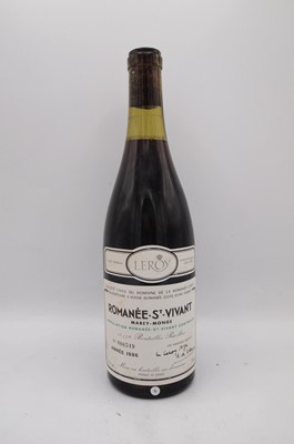 Lot 277 - 1 bottle 1986 Romanee-St.Vivant DRC