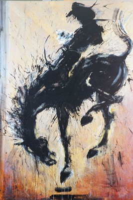 Lot 148 - Richard Hambleton (Canadian 1952-2017), 'Horse & Rider', 2015