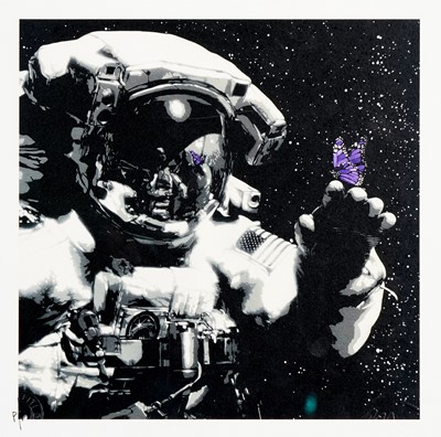 Lot 183 - Martin Whatson (Norwegian 1984-), 'Eternal Reflection - Mini Print (Purple)', 2020