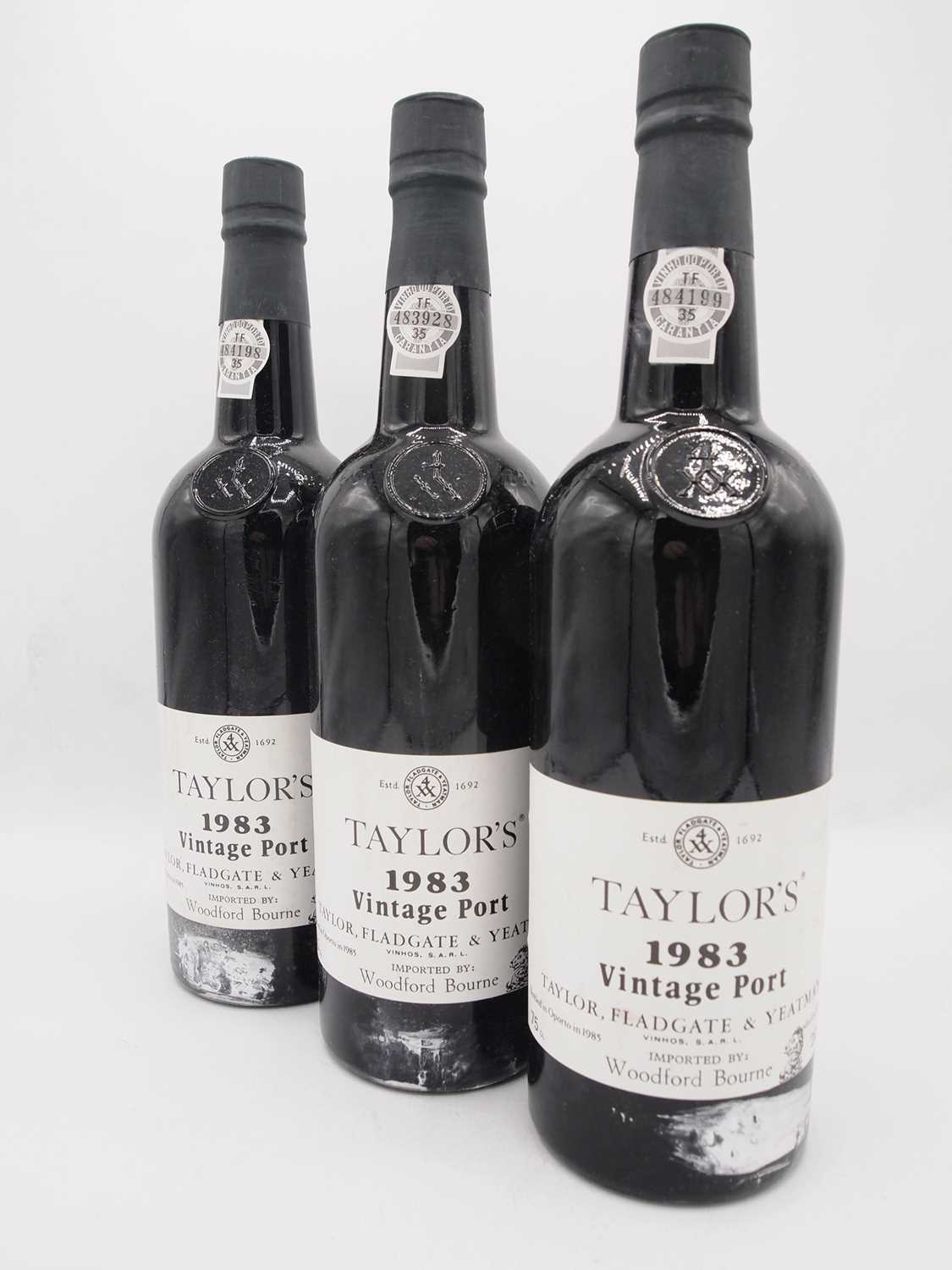 Lot 27 - 12 bottles 1983 Taylor