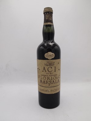 Lot 36 - 1 bottle Cantine Florio  1840 ACI Marsala Superiore