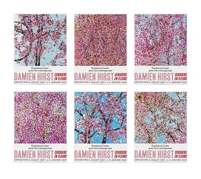 Lot 28 - Damien Hirst (British 1965-), 'Cherry Blossoms', 2021