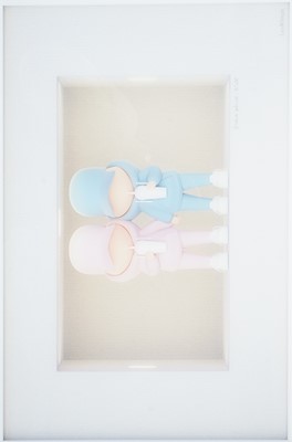 Lot 68 - Leo & Steph (French), 'You Are My Love (Rose, Bleu & Duo)', 2023