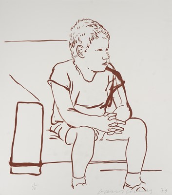 Lot 113 - David Hockney (British 1937-), 'Albert Clark', 1979/1995