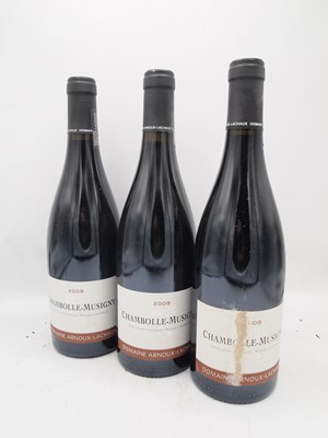 Lot 107 - 12 bottles 2009 Chambolle-Musigny Arnoux-Lachaux