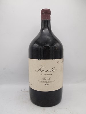 Lot 185 - 1 3 litre bottle 1988 Barolo Bussia Prunotto