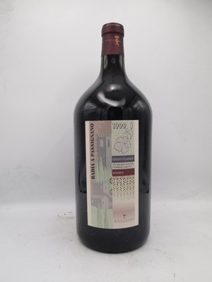 Lot 187 - 1 3 litre bottle 1999 Badia a Passignano Chianti Classico Riserva