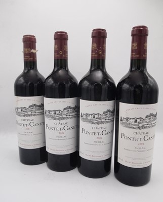 Lot 55 - 12 bottles 2004 Ch Pontet Canet