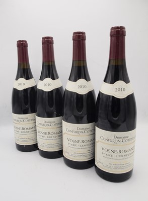 Lot 112 - 8 bottles 2010 Vosne-Romanee Les Suchots Confuron-Cotetidot