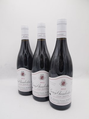 Lot 115 - 12 bottles Mixed 2012 Gevrey-Chambertin 1er Cru