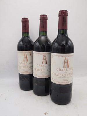 Lot 65 - 3 bottles 1994 Ch Latour