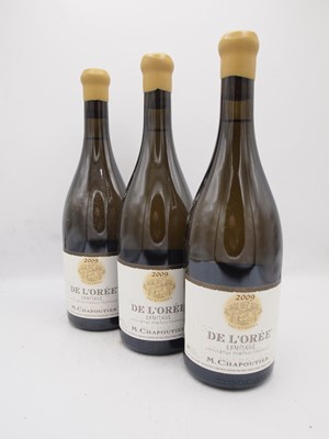 Lot 159 - 6 bottles 2009 Ermitage Blanc L'Oree Chapoutier