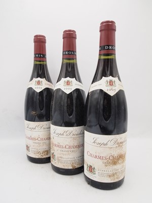 Lot 119 - 3 bottles 2005 Charmes-Chambertin Drouhin