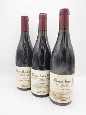 Lot 120 - 3 bottles 2005 Morey-St.Denis Clos de la Bussiere Roumier