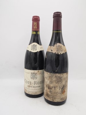 Lot 162 - 2 bottles Mixed Cote-Rotie Cote Blonde Rostaing