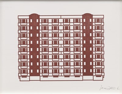 Lot 65 - Julian Opie (British 1958-), 'Apartment 5', 2021