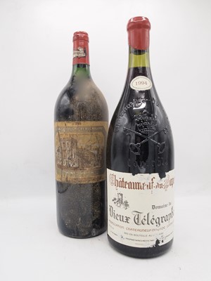 Lot 81 - 2 magnums 1994 Ducru Beaucaillou and Vieux Telegraphe