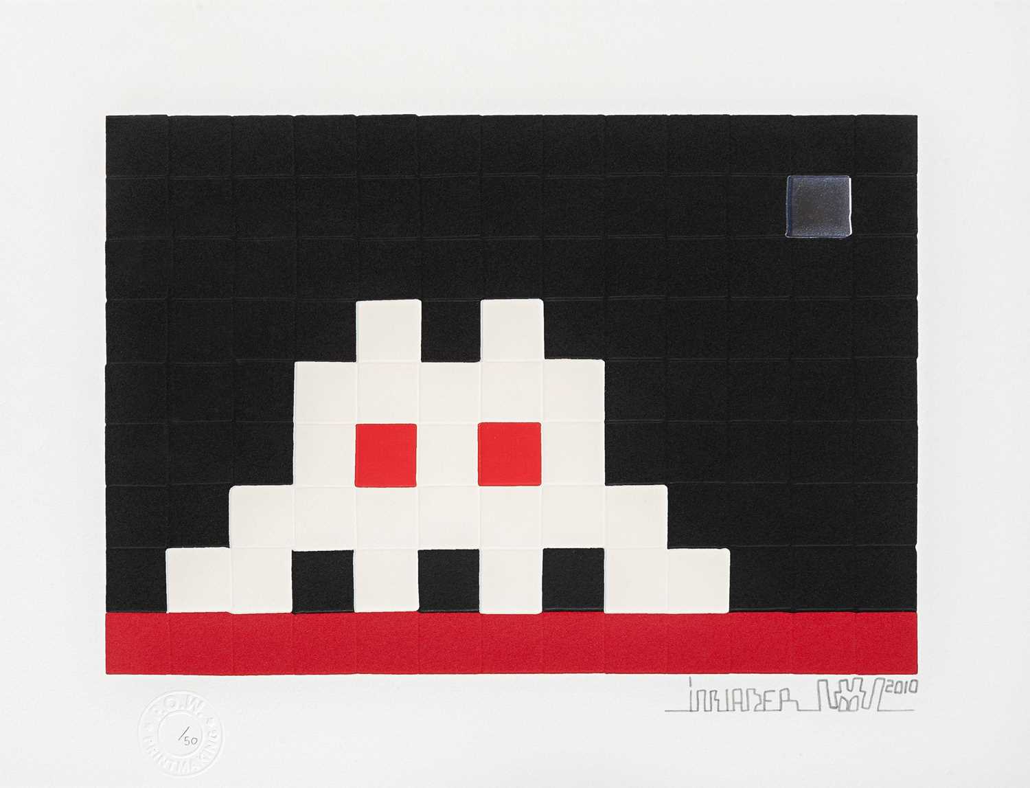 Lot 143 - Invader (French 1969-), 'Home Mars', 2010