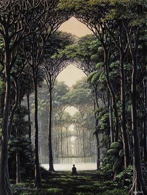 Lot 130 - Tomas Sanchez (Cuban 1948-), 'En El Paisaje Interior', 2022