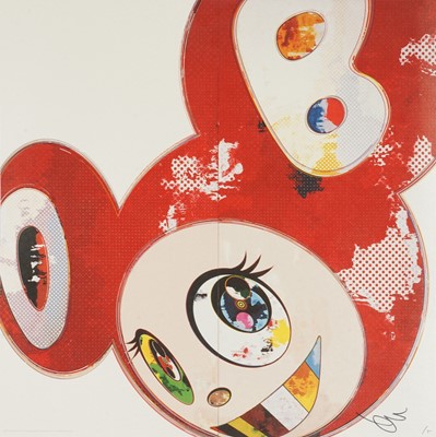 Lot 13 - Takashi Murakami (Japanese 1962-), 'And Then x6 Red', 2013